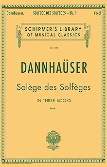 solfa ge de solfa ges book 1 a schirmera s library of musical classics vol 1289 vocal method for sight