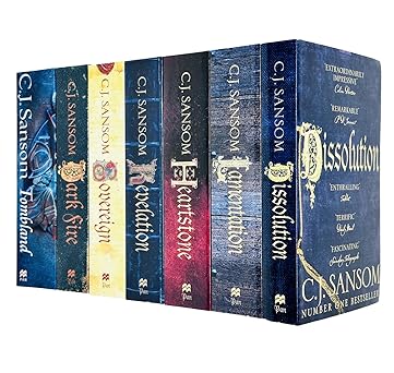 the shardlake series 7 books collection set by c j sansom 1st edition c j sansom 9124187135, 978-9124187132