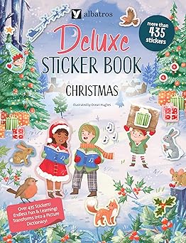 deluxe sticker book christmas 1st edition joli hannah ,ocean hughes 8000076179, 978-8000076171