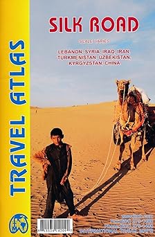 silk road travel atlas scale varies 1st edition itmb publishing ltd 1553414209, 978-1553414209
