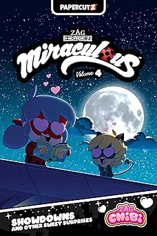 miraculous chibi vol 4 showdowns and other sweet surprises 1st edition carrie harris ,ryan jampole