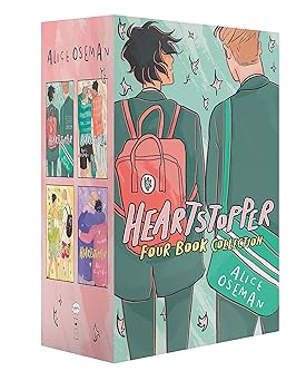 heartstopper #1 4 box set 1st edition alice oseman 1338890565, 978-1338890563