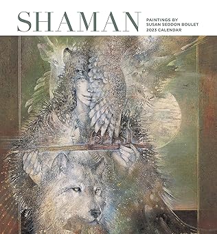 shaman paintings by susan seddon boulet 2023 wall calendar 1st edition susan seddon boulet 1087504767,