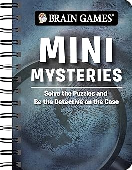 brain games to go mini mysteries solve the puzzles and be the detective on the case 1st edition publications