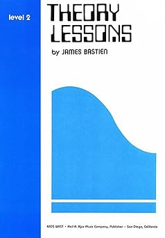wp8 theory lessons level 2 bastien piano library 1st edition james bastien 0849750075, 978-0849750076