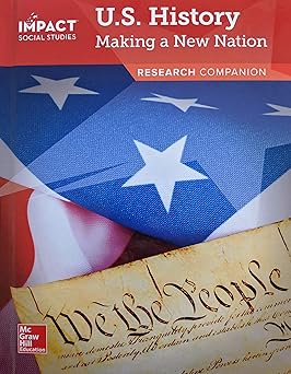 impact social studies u s history making a new nation grade 5 research companion 1st edition mcgraw hill