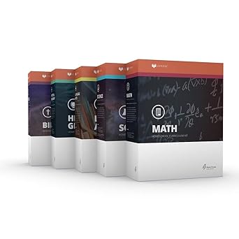 lifepac 5 subject complete set grade 8 bible based mastery learning flexible homeschool curriculum consumable