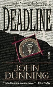 deadline 1st edition john dunning 0671003526, 978-0671003524