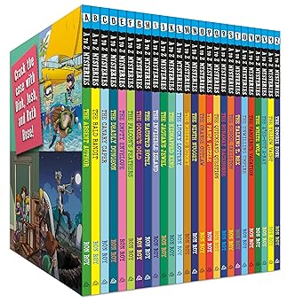 a to z mysteries boxed set every mystery from a to z 1st edition ron roy ,john steven gurney 059356538x,