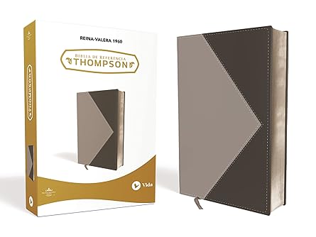 rvr60 biblia de referencia thompson leathersoft dos tonos negro/gris 1st edition charles thompson ,rvr 1960