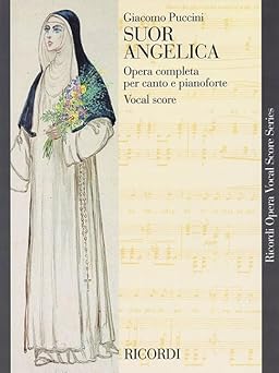 suor angelica vocal score opera sheet music for voice and piano reduction complete   for study and