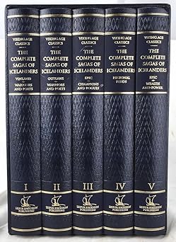 the complete sagas of icelanders including 49 tales 1st edition vidar hreinsson 9979929308, 978-9979929307