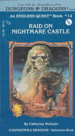 raid on nightmare castle 1st edition catherine mcguire 0880381019, 978-0880381017