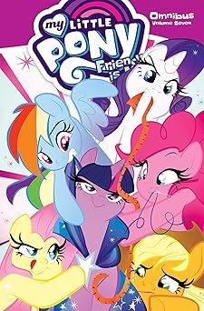 my little pony omnibus volume 7 1st edition sam maggs ,thom zahler ,toni kuusisto ,kate sherron ,tony fleecs