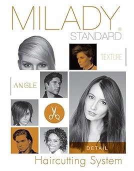 milady standard haircutting system spiral bound version 1st edition milady 1285769708, 978-1285769707