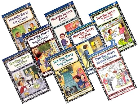 horrible harry 8 book set horrible harry in room 2b hh and the dungeon hh and the drop of doom hh and the ant