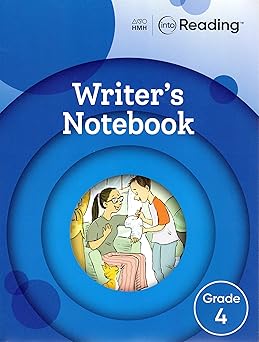 hmh into reading writers notebook grade 4 1st edition author follow 1328470121, 978-1328470126