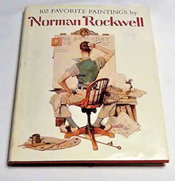 102 favorite paintings by norman rockwell 1st edition norman rockwell christopher finch 0896600068,
