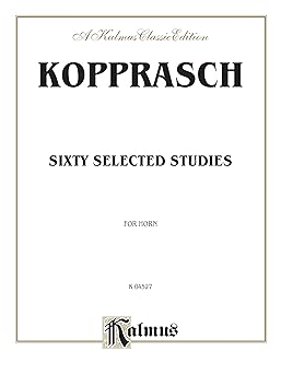 sixty selected studies for horn a kalmus 1st edition kopprasch kopprasch 0769257593, 978-0769257594