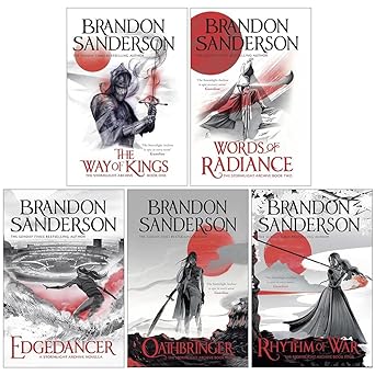 the stormlight archive series 5 books collection set by brandon sanderson 1st edition brandon sanderson