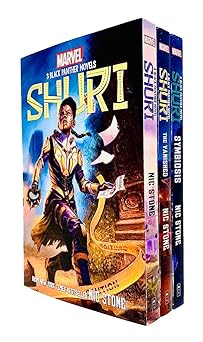 marvel black panther shuri series 3 books collection set by nic stone 1st edition nic stone 9124221880,