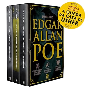 grandes obras de edgar allan poe box com 3 livros 1st edition edgar allan poe 6585168097, 978-6585168090