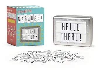 itty bitty marquee light it up 1st edition running press 0762494239, 978-0762494231