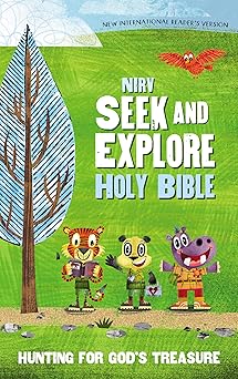nirv seek and explore holy bible hardcover hunting for goda s treasure 1st edition zondervan 0310763533,