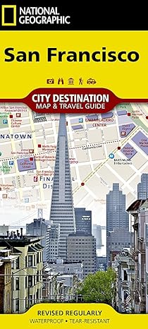 san francisco map 1st edition national geographic maps 1566957699, 978-1566957694