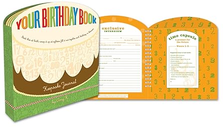 your birthday book a keepsake journal 1st edition amy krouse rosenthal 0307342301, 978-0307342300