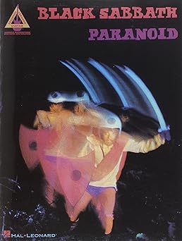 black sabbath paranoid guitar songbook guitar recorded versions with tablature and standard notation heavy