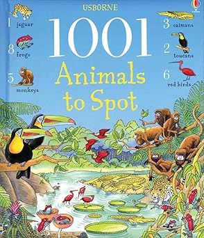 1001 animals to spot 1st edition ruth brocklehurst ,anna milbourne ,teri gower 0794527043, 978-0794527044