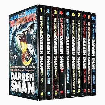 darren shan demonata collection set pack 10 books set 1st edition darren shan 1780487037