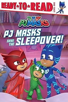 pj masks save the sleepover ready to read level 1 1st edition may nakamura 1534485686, 978-1534485686