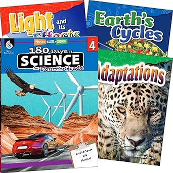 Learn At Home Science Bundle Grade 4 4 Book Set