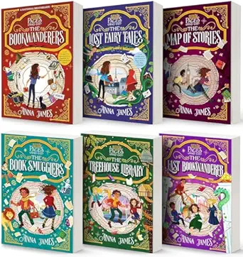 pages and co series 6 books collection set the bookwanderers the lost fairy tales the map of stories the book