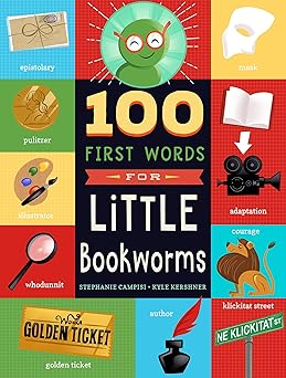 100 first words for little bookworms 1st edition stephanie campisi ,kyle kershner 1641708980, 978-1641708982