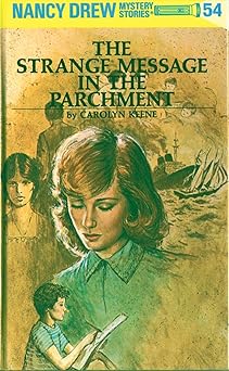 nancy drew 54 the strange message in the parchment 1st edition carolyn keene 0448095548, 978-0448095547