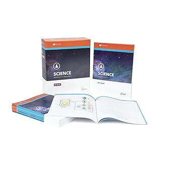 lifepac general science iii 9th grade complete set 1st edition alpha omega publications 0867176636,