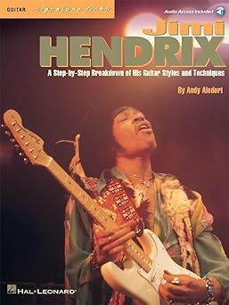 jimi hendrix signature licks book/online audio 1st edition jimi hendrix ,andy aledort 0793536596,