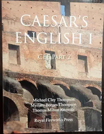 ceasars english i 1st edition michael clay thompson, dr thomas milton kemnitz and milton kemnitz 0898244641,