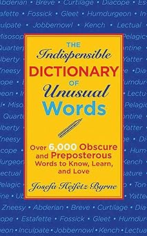 the indispensable dictionary of unusual words over 6 000 obscure and preposterous words to know learn and