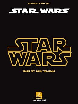 star wars for beginning piano solo easy piano sheet music book for kids and students iconic movie themes for