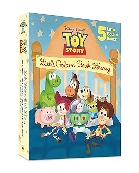disney and pixar toy story little golden book library 1st edition various 0736445536, 978-0736445535