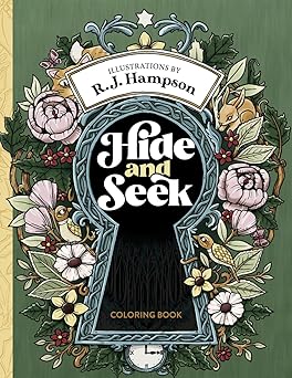 hide and seek coloring book 1st edition r j hampson 1922472387, 978-1922472380