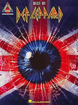 best of def leppard guitar recorded versions 16 iconic rock songs with guitar tablature electric guitar