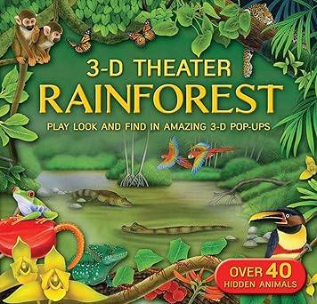 3d theater rainforest rainforest 1st edition kathryn jewitt ,fiametta dogi 0753464675, 978-0753464670