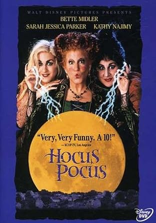 hocus pocus 1st edition bette midler ,thora birch ,kenny ortega 6305428042