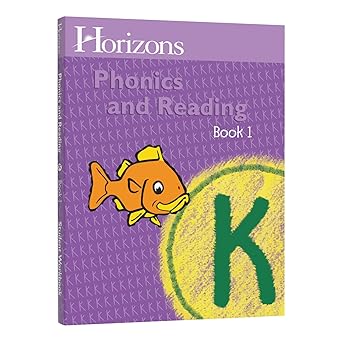 horizons k phonics and reading 1st edition horizons kindergarten phonics 0740301373, 978-0740301377