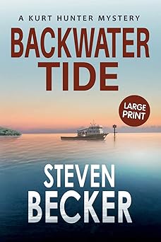 backwater tide large print 1st edition steven becker 1719966206, 978-1719966207